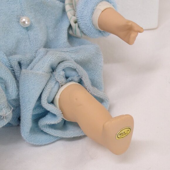 Porcelain Sleeping Baby Dolls Removable Outfits Hats Marked Trademarks Vintage - Picture 8 of 15
